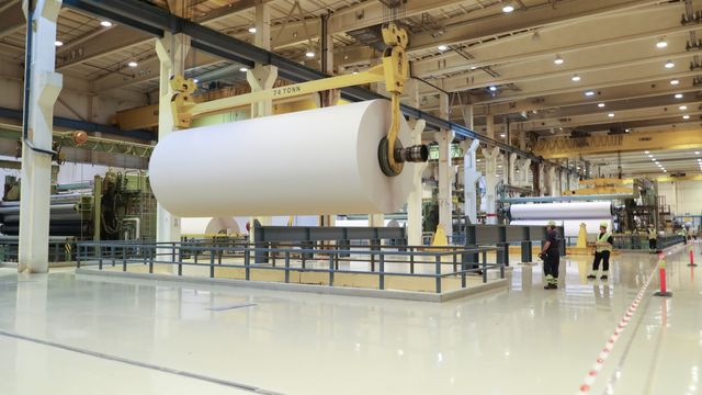 Gir papirfabrikk 233 millioner i CO2-kompensasjon de neste tre årene