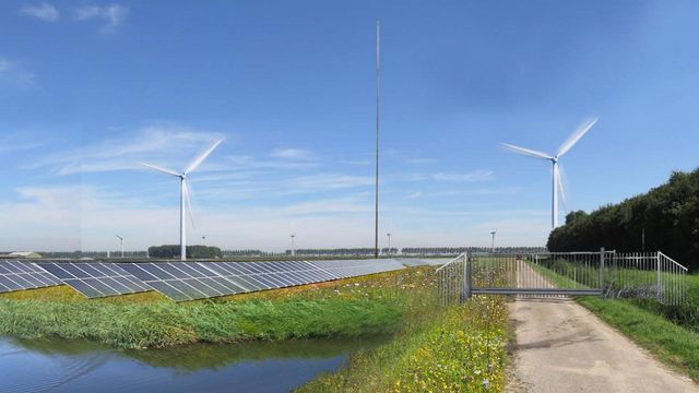 Vattenfall bygger sin første hybride energipark - forsyner 40.000 husstander i Nederland