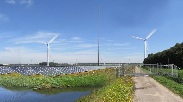Vattenfall bygger sin første hybride energipark - forsyner 40.000 husstander i Nederland