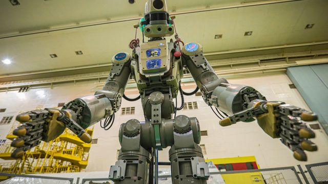 Russisk robot klarte ikke å koble seg til romstasjon