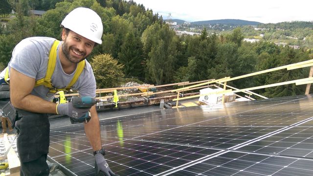 Med solceller på 1300 kommunale tak vil Oslo bli landets største solenergiprodusent