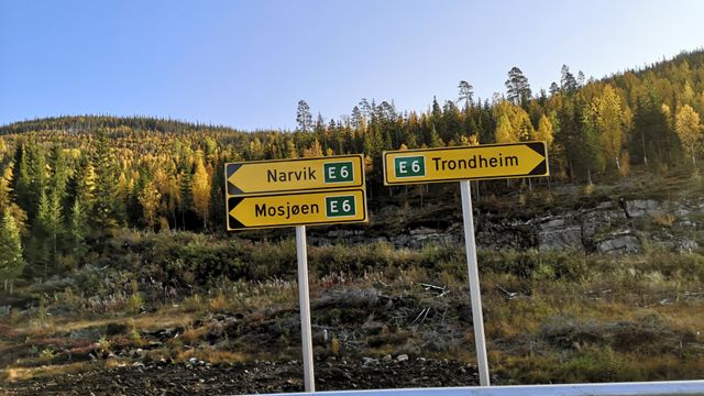 Milepæl i Nordland: I dag kunne snora hogges av for 12 kilometer ny E6 gjennom Grane
