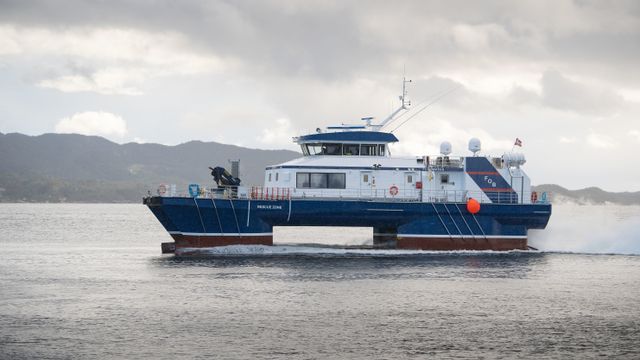 Verft på Stord bygger katamaran til havvind-bransjen