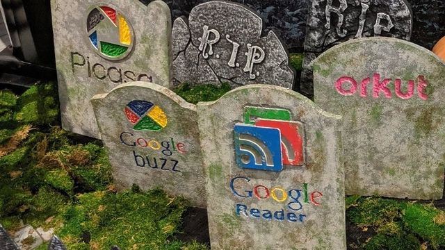 Google med egen gravplass for nedlagte produkter