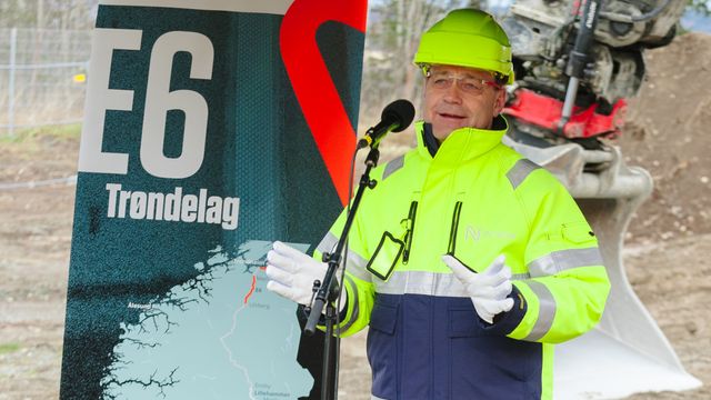 Nå har Nye Veier begynt å bygge ny E6 i Trøndelag