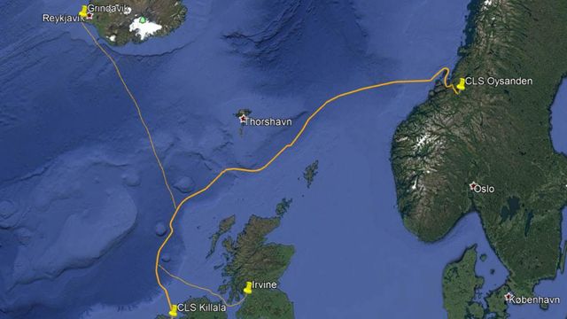 Vurderer leverandører for fiber til Irland, Skottland og Island