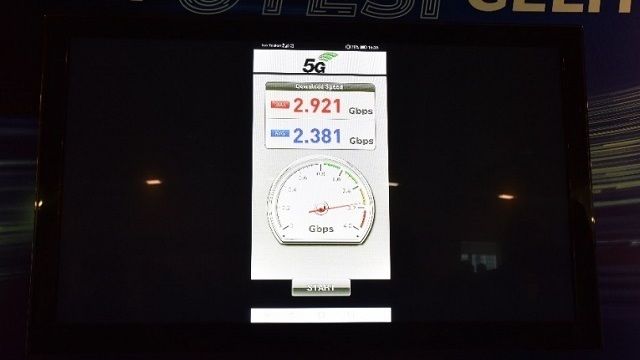 Ny fartsrekord på 2,92 Gbit/s i 5G