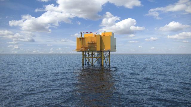 Statnett vurderer energiøy i Nordsjøen