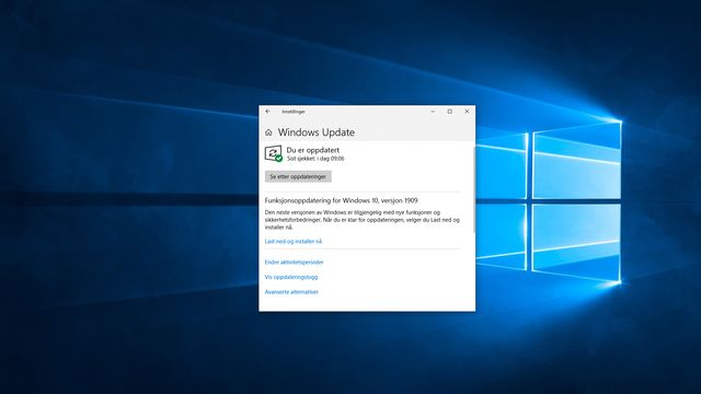 Høstens Windows 10-versjon er klar for utrulling