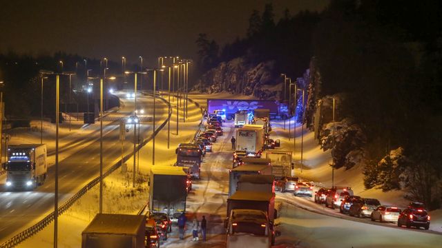 Norske vogntogsjåfører i 3 av 4 dødsulykker, men har lavest ulykkesrisiko