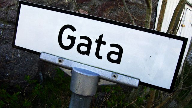 500 gater og veier i Norge har fått nye navn