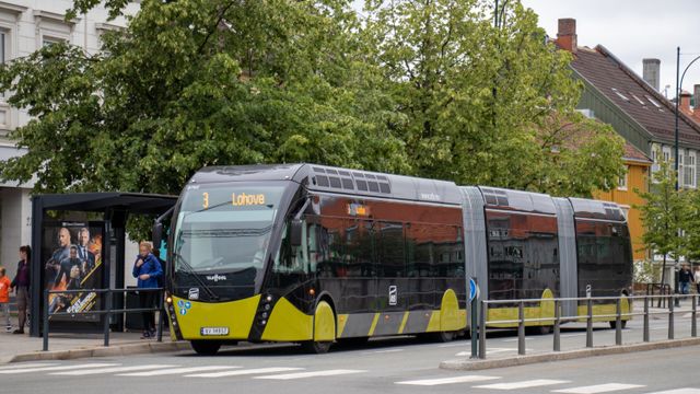 Metrobussen i Trondheim fikk Kollektivprisen 2019