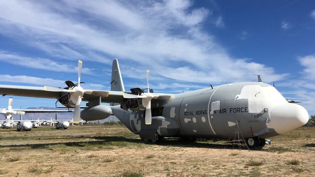 Forsvarets Hercules solgt etter 11 år i ørkenen – blir brannslukkingsfly i USA
