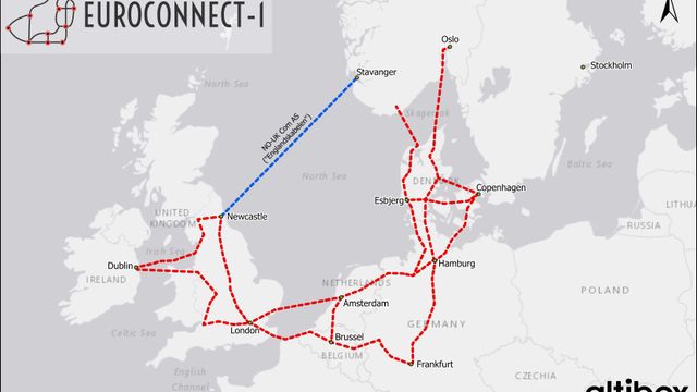 Altibox begynner å legge kabel over Nordsjøen etter nyttår