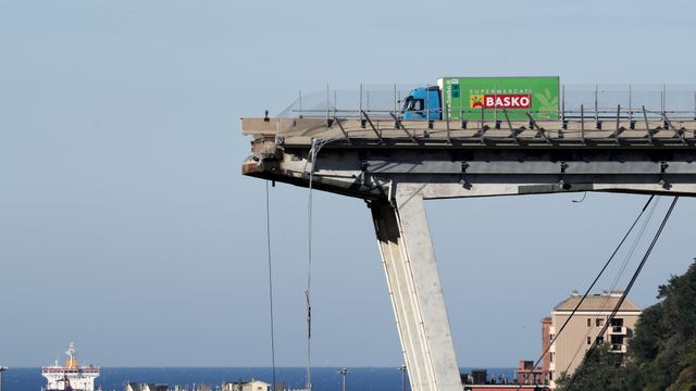 43 mennesker døde da den italienske veibrua kollapset. Sensorer kan varsle når armeringen ruster bort