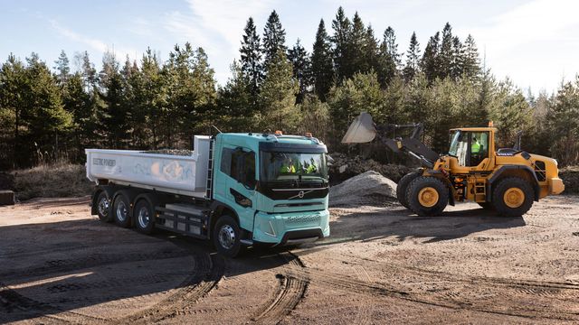 Volvo klar med sin første elektriske anleggsbil