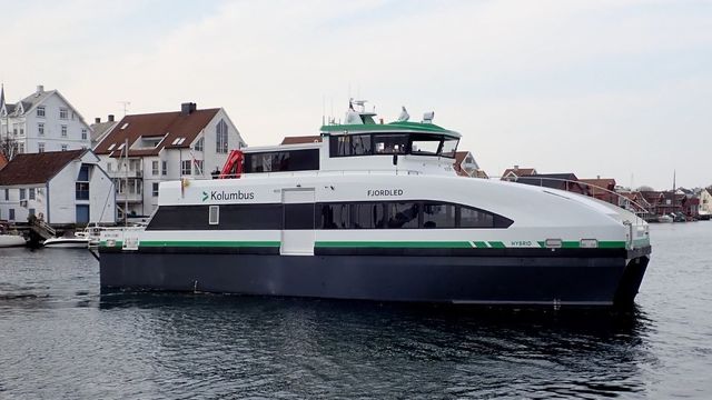 Haugesund-Røvær: Verdens første nullutslipps hurtigbåtstrekning