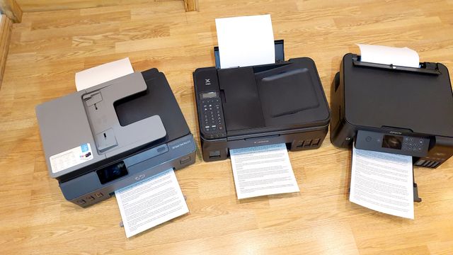 Test: Printere for deg som bruker mye blekk og vil ha det billig