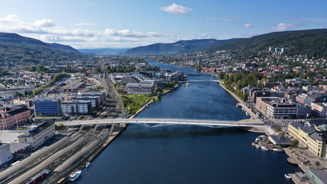 Nå starter prosjekteringen av den nye bybrua i Drammen