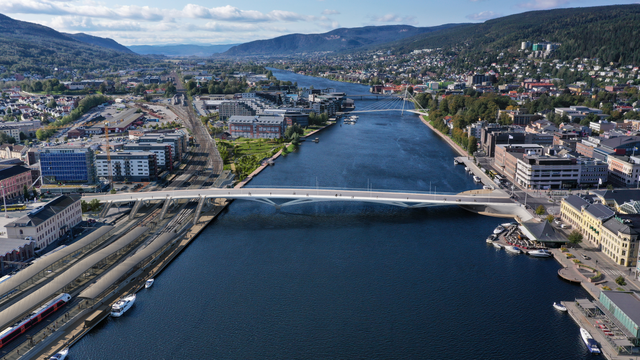Nå starter prosjekteringen av den nye bybrua i Drammen