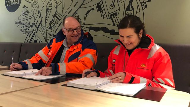 Skanska og Vegvesenet signerte E16-kontrakt på 1,1 milliarder kroner