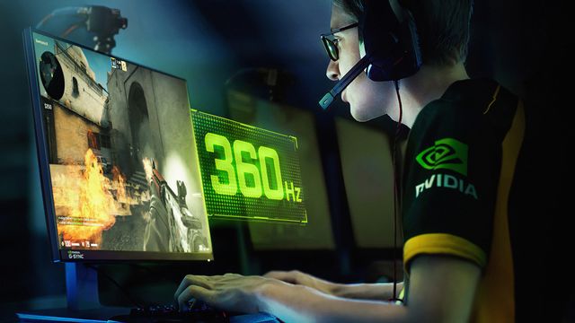 Nvidia og Asus med verdens første 360 Hz-skjermer