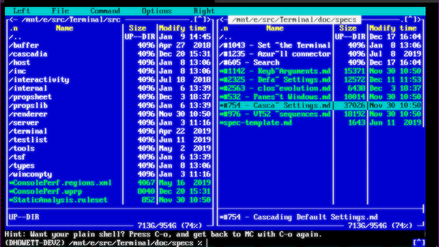 Windows Terminal får nostalgimodus