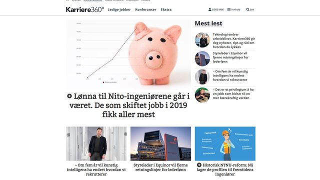 Heretter får Ekstra-abonnentene masse karriere-innhold