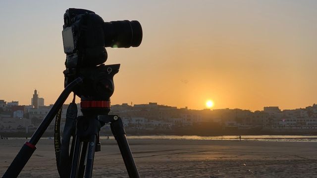 Droner som skyter film i Midtøsten