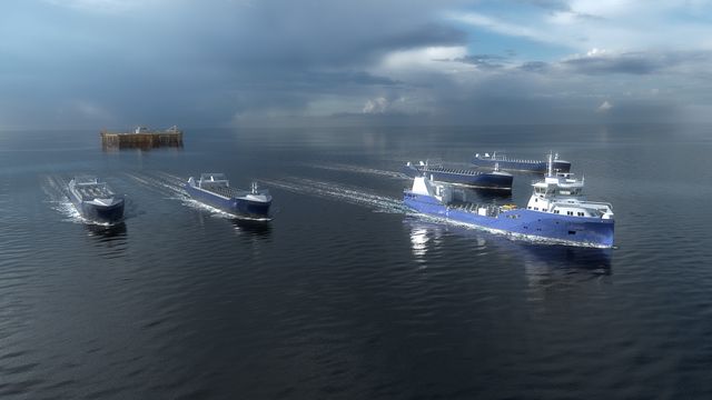Norske forskere får 200 EU-millioner til å forske på selvkjørende skip