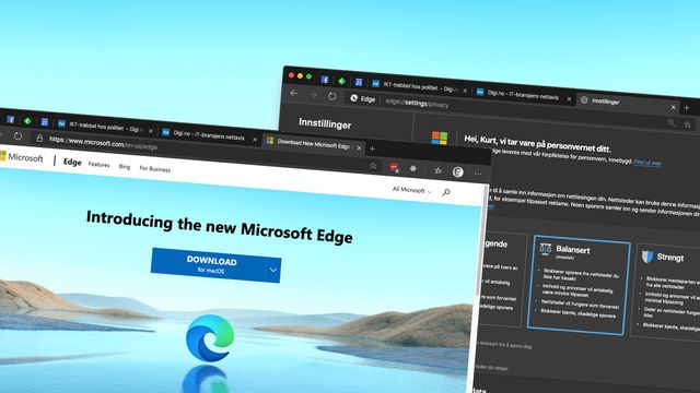 Advarer mot personvernet i Microsofts nye nettleser