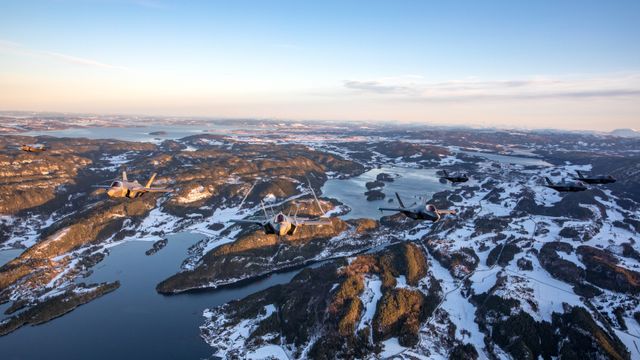 Norske F-35 klargjøres for det første utenlandsoppdraget