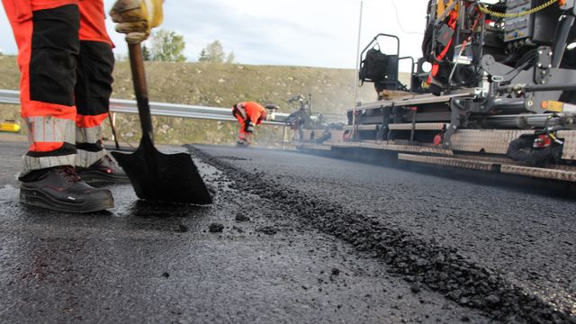 Nesten 220.000 tonn asfalt skal legges i nye Viken