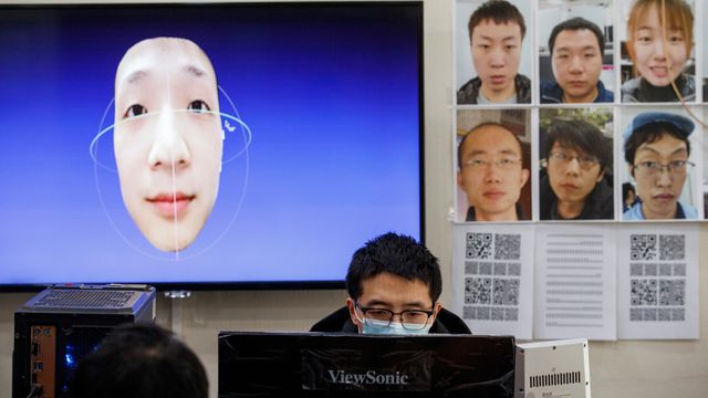 Kina har utviklet system som kjenner igjen ansikter med munnbind