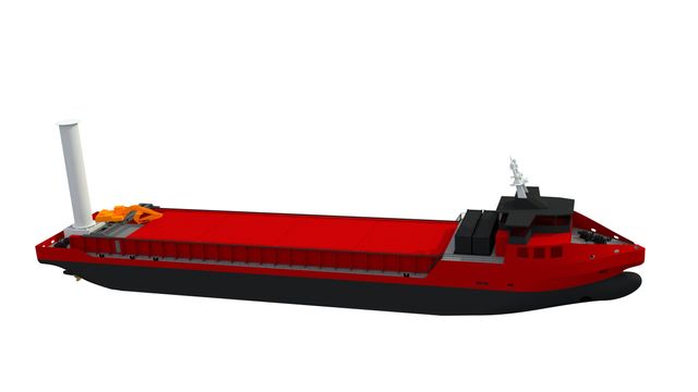 16 rederier vil seile med hydrogendrevet bulkskip