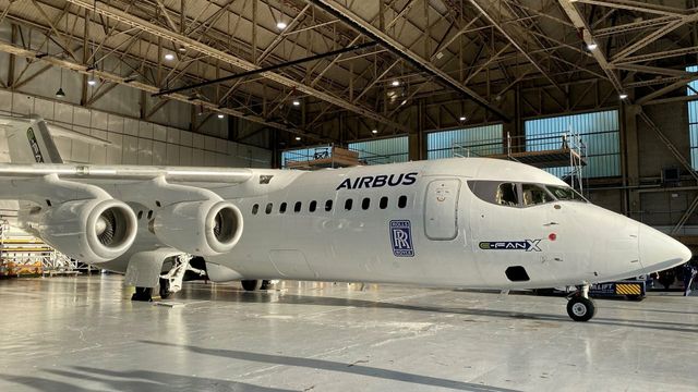 Delvis norskutviklet: Airbus og Rolls-Royce skrinlegger hybridfly-prosjekt 