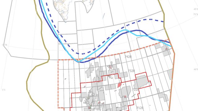 Iskantforlik åpner for oljeleting nord for definert iskant, mulig flytting av sonen om fire år