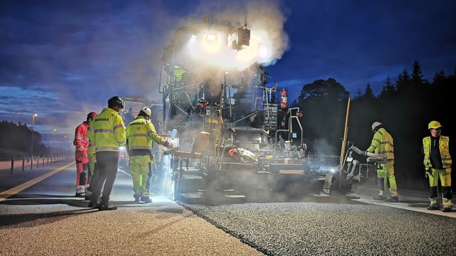 Skal hjelpe Statens vegvesen med kontroll av asfaltlegging