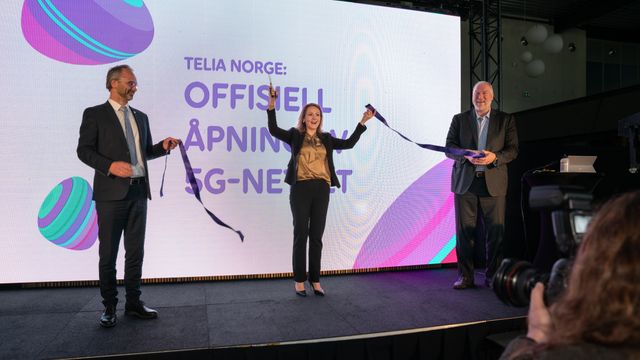 Telia åpner sitt 5G-nett i Norge