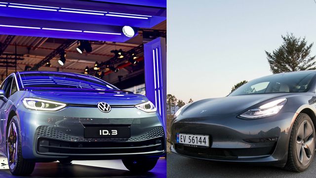 Volkswagen tar innpå Tesla innen elbil­innovasjon, ifølge rapport