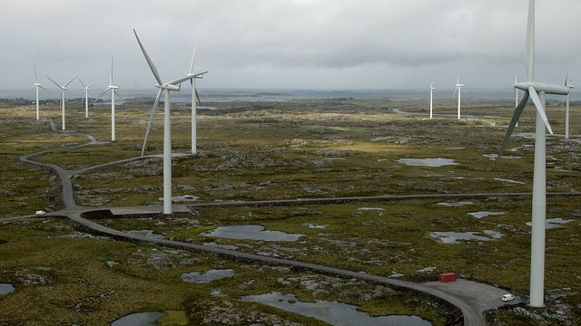 Typisk norsk å sitte på hytta og klage over vindkraft