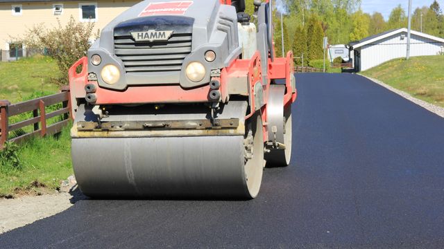 Drammen skal asfaltere for 15 mill i halvannet år