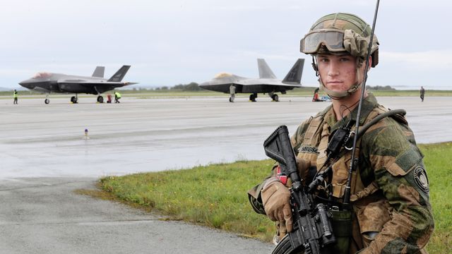 Norske fly har øvd med F-22, B-1, B-2 og B-52: – Det er mer samtrening i vente