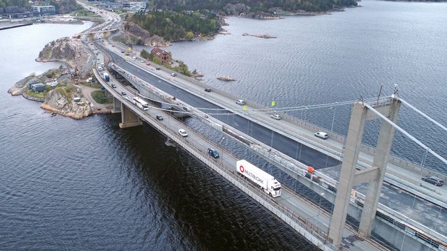 Om bare et par dager tas den nye Varoddbrua i Kristiansand i bruk