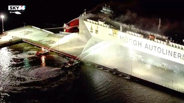 Eksplosjon på norsk skip på Florida-kysten
