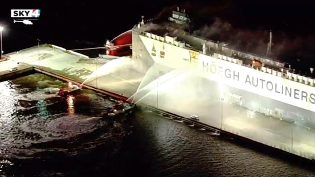 Eksplosjon på norsk skip på Florida-kysten