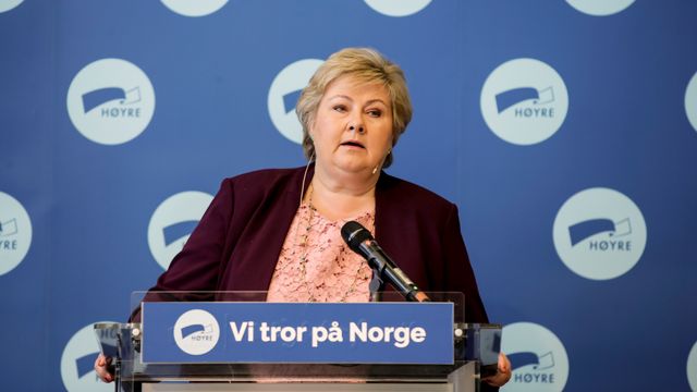 Solberg: – Viktig å stå imot press fra oljelobbyen