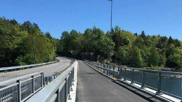 12. juni åpner 950 meter ny gang- og sykkelvei ved Arendal