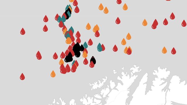 Her er resultatet av fire tiår med oljevirksomhet i Barentshavet