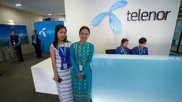 Telenor selger aksjer i myanmarsk fintech-selskap